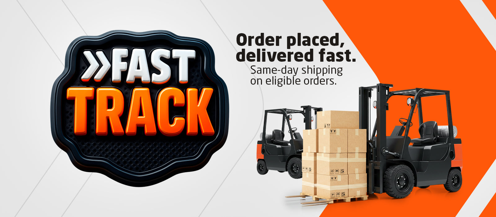 Banner Fast Track Ship